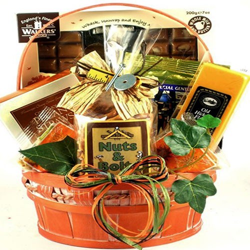 Handyman Snacks Gift Basket