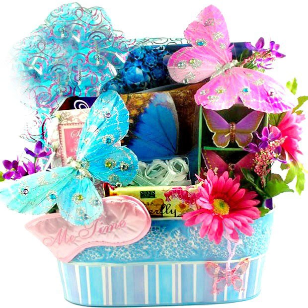 Relaxing Retreat Gift Basket For Her