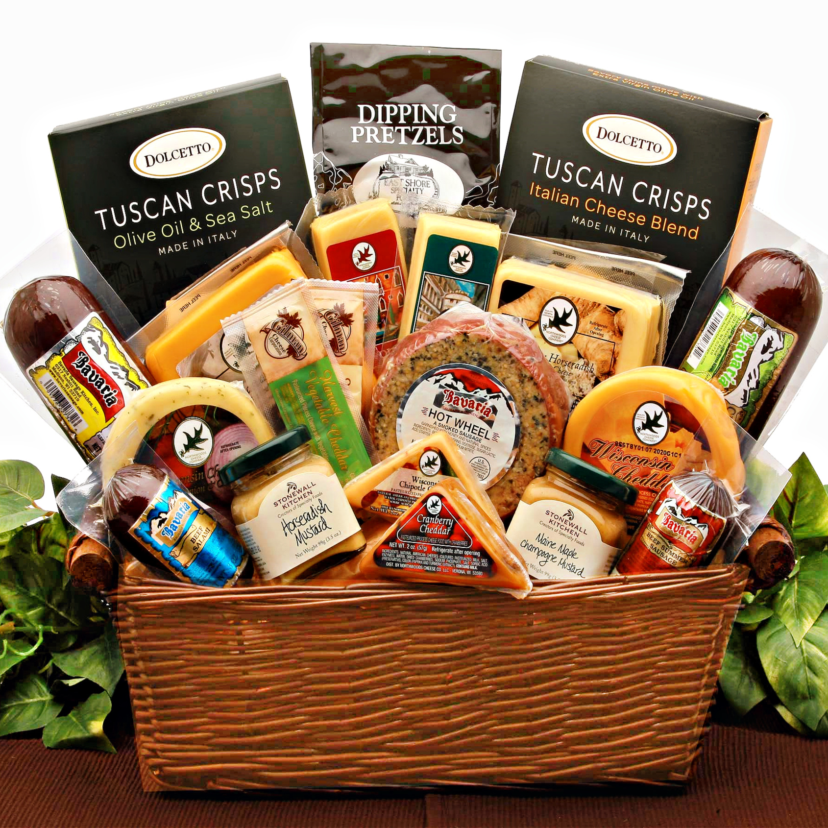 GiftWorld Ultimate Meat and Cheese Gift Basket For Men and Women, Hot  Sauce, Meat, Cheese and Crackers Assortment, Summer Sausage Food Gifts, Meat  Sampler Food Gift Basket, Christmas Food Gifts 