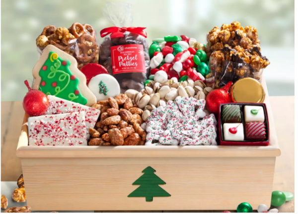Christmas-Sweets-Gift-Crate-at-Adorable-Gift-Baskets