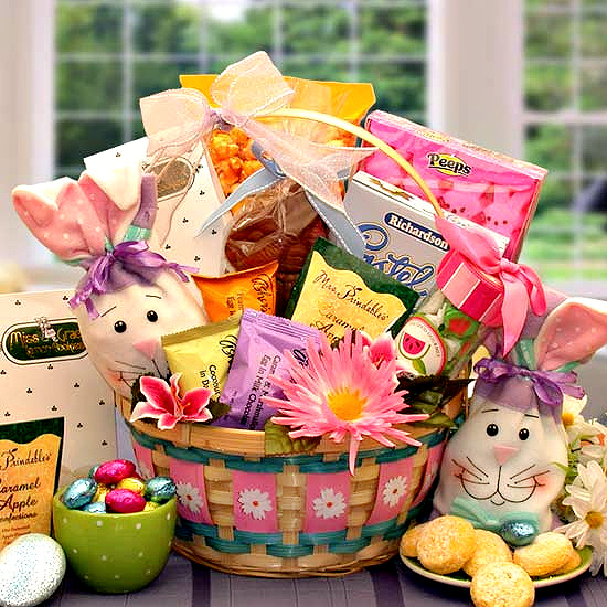 Rabbit Ear Flower Basket Goodies Storage Basket Wedding - Temu