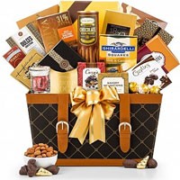 Golden Gourmet-Gift-Basket