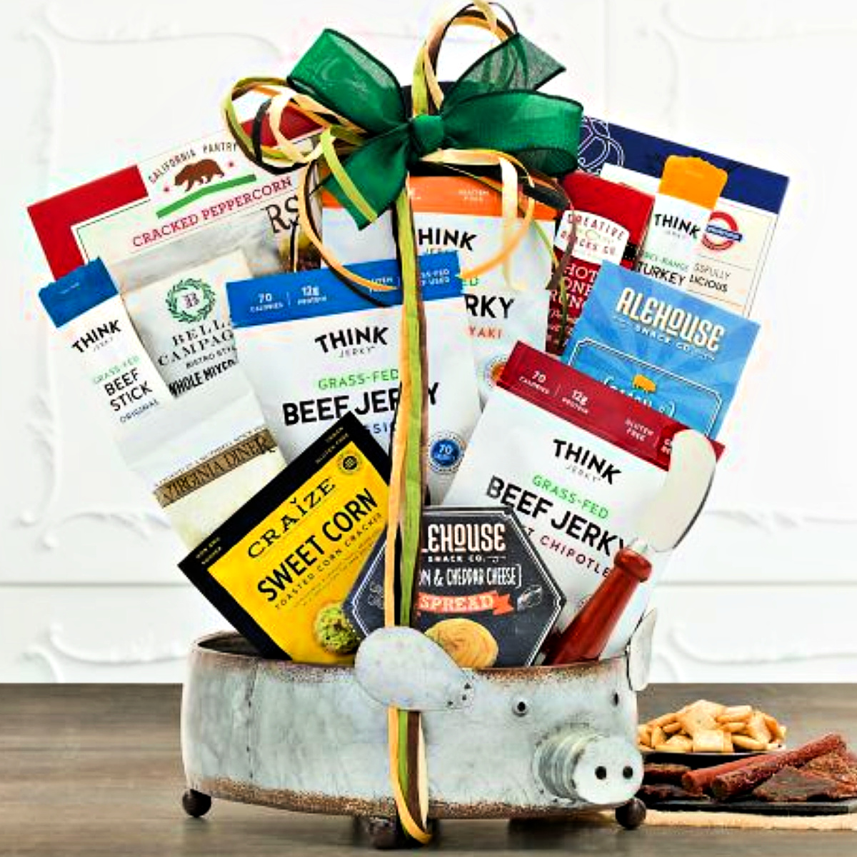 Gift baskets For Fathers day Gifts for Dad Beef Jerky - Jerky