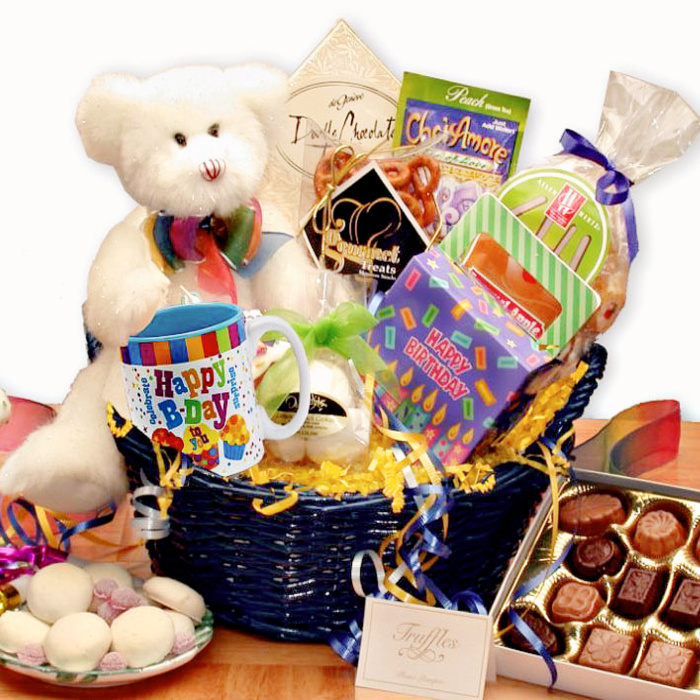 Happy Birthday! Gift Basket | 1800Baskets.com