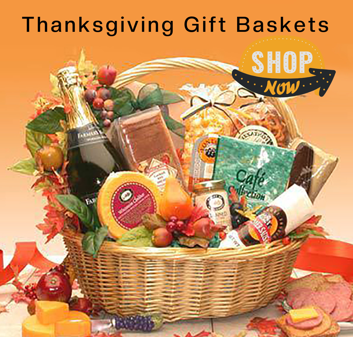 Thanksgiving Gift Baskets with Free Shipping
