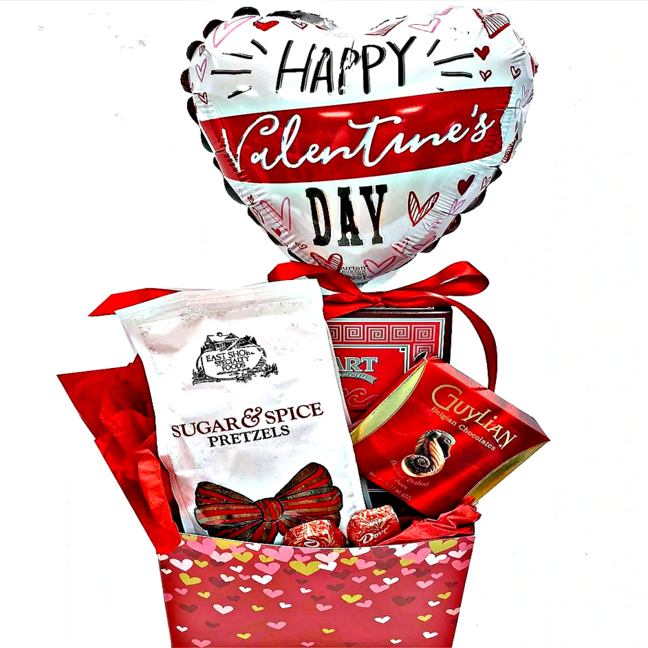 Love Bug Valentine's Day Gift Basket