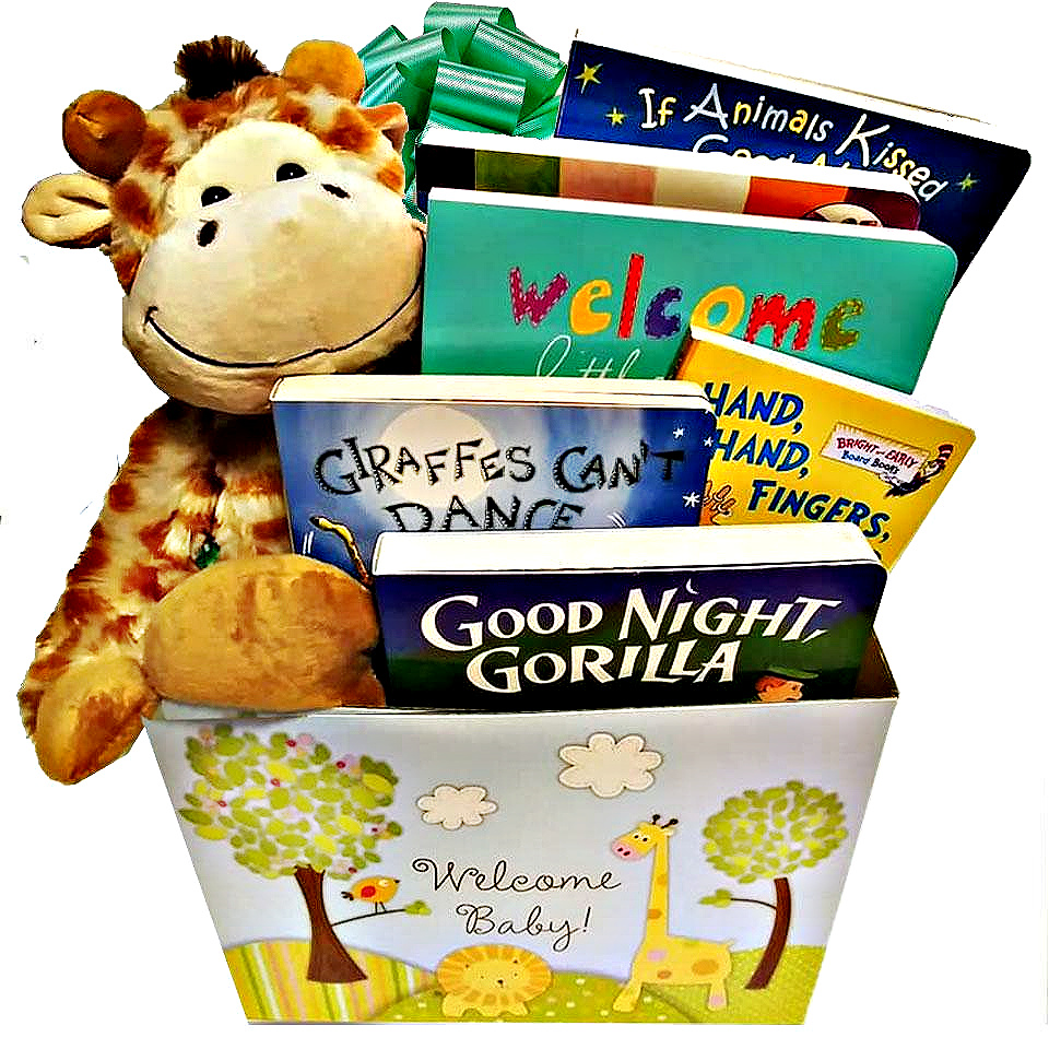 Little Peanut Baby Boy Gift Basket | Stork Baby Gifts