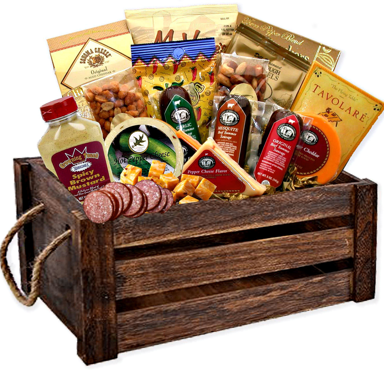 Meat and Cheese Gourmet Gift