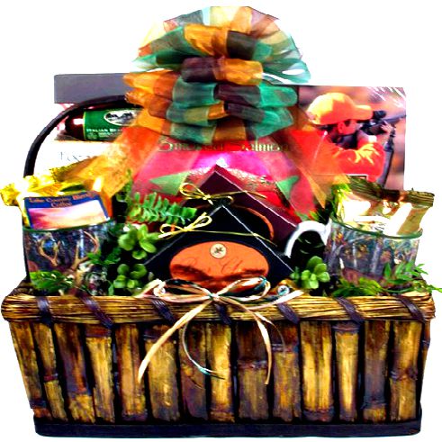 Deluxe Hunting Gift Basket For Hunters