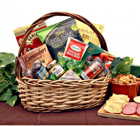Send large snack baskets