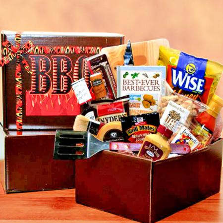 king-of-grill gift basket