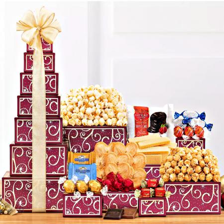 beautiful gift tower delivery