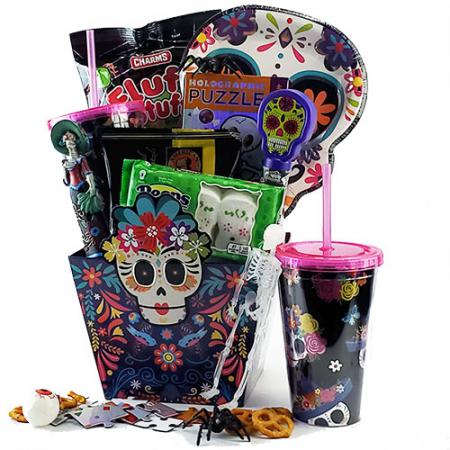 Send Halloween Day of the Dead gift basket