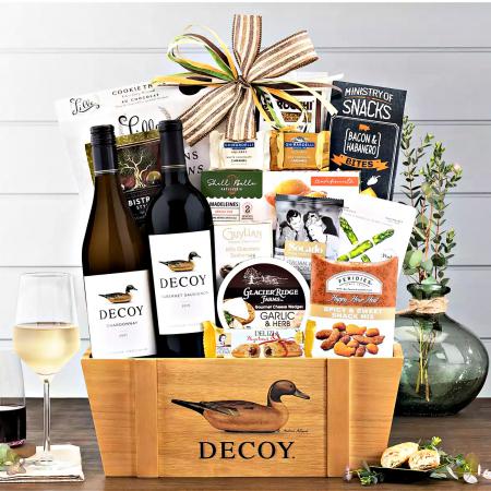 Duckhorn Vineyards Decoy Wine Basket