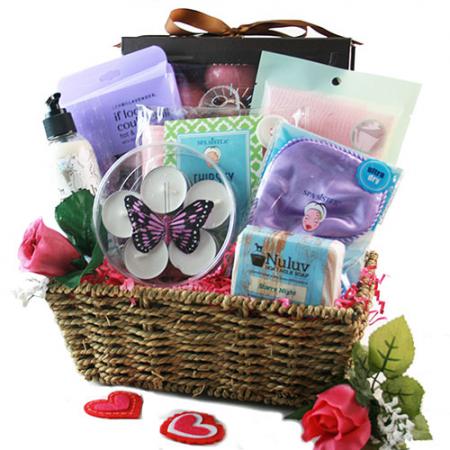 love letters gift basket romance