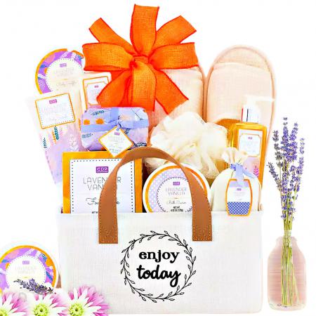 Enjoy Your Day spa gift basket