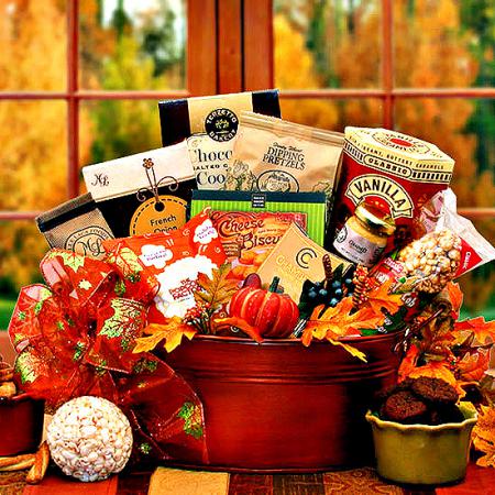 One-of-a-Kind Fall Gift Basket
