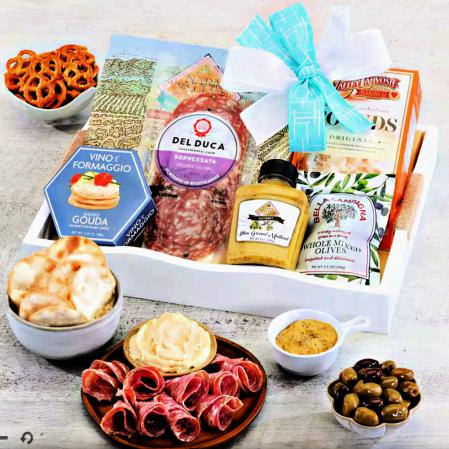 Gourmet Gift Tray Gift Basket