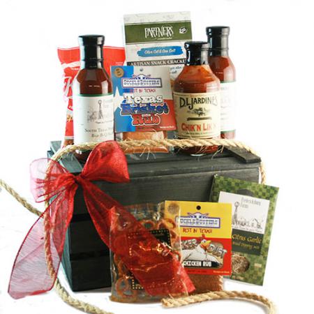 king-of-grill gift basket