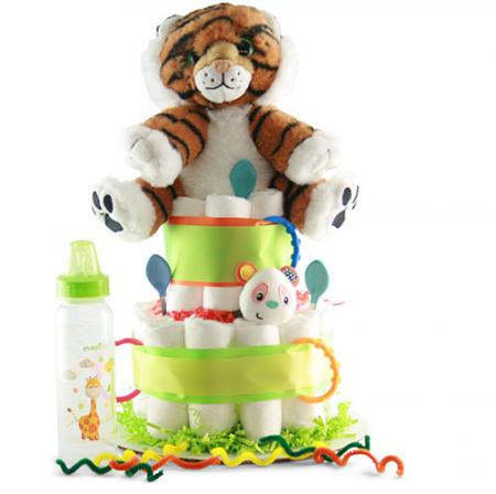 Lion and tigers baby gift