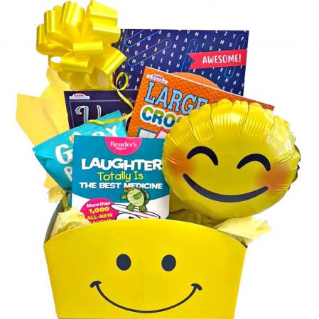 laughter get well gift basket