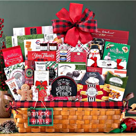 Wonderful Christmas Gift Basket