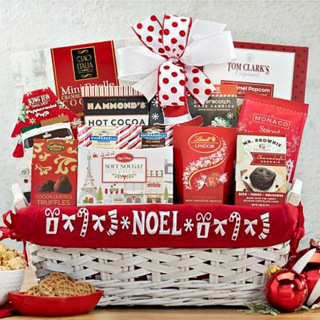 Noel holiday gift basket