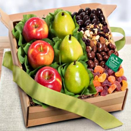organic fruit gift box