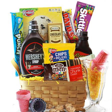ice cream gift basket