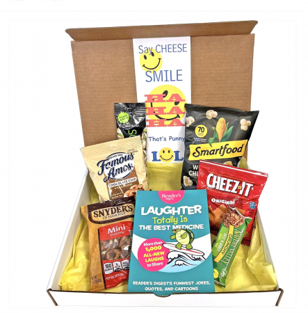 laughter get well gift basket