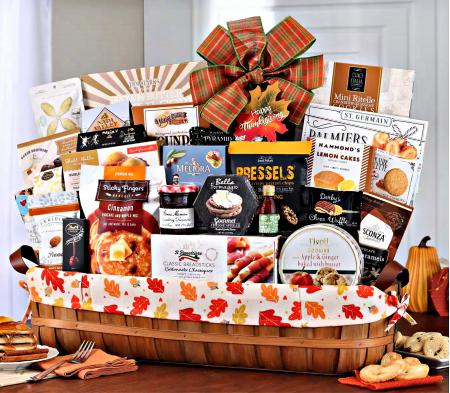 Huge Thanksgiving  Harvest Gift Basket