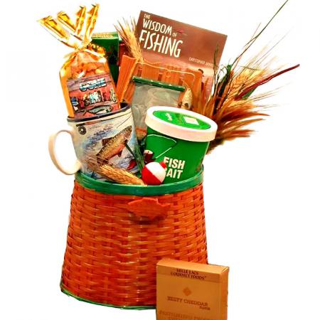 fishing gift basket