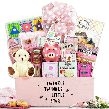 twinkle baby girl gift basket